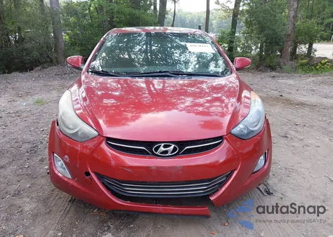 2012 Hyundai Elantra Limited (Ulsan Plant) from USA, damaged, VIN KMHDH4AE7CU456226